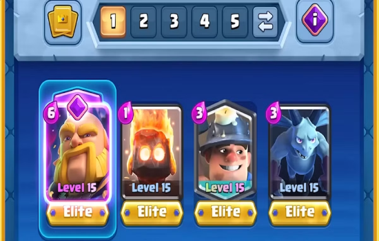 Clash Royale Card Leveling